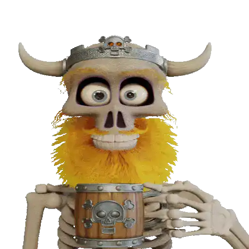 Crazy Squeleton 💀✨😝