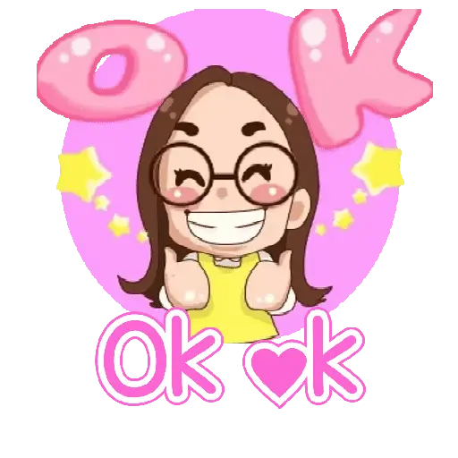 Niña kawai con texto 🌈🎀✨ 8