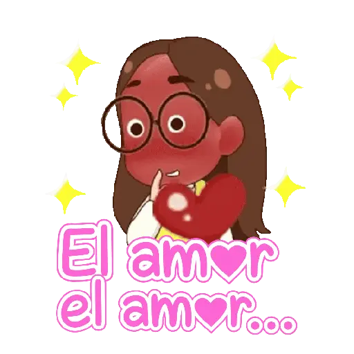 Niña kawai con texto 🌈🎀✨ 15