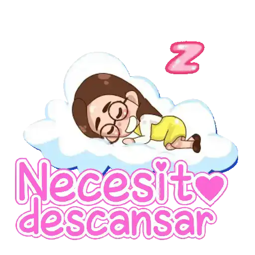 Niña kawai con texto 🌈🎀✨ 1