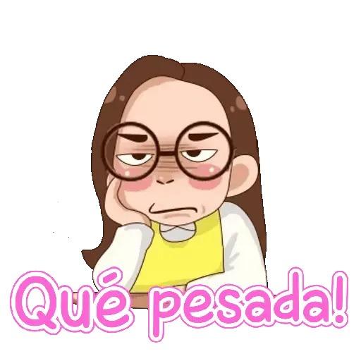 Niña kawai con texto 🌈🎀✨ 2