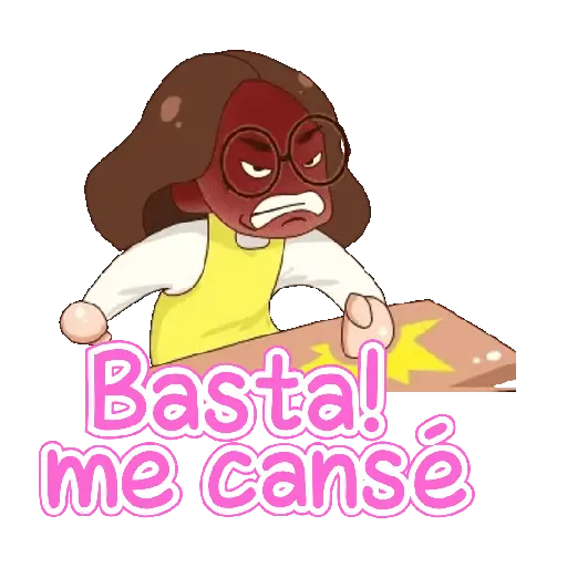 Niña kawai con texto 🌈🎀✨ 5