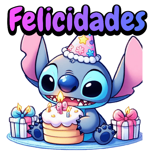 Feliz Cumpleaños Stich💙💜🎈🎉✨
