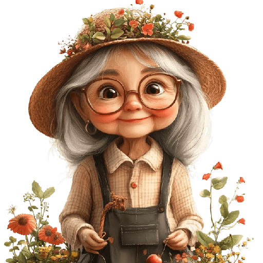 Grandmother in the Garden 🧓🏻🪴