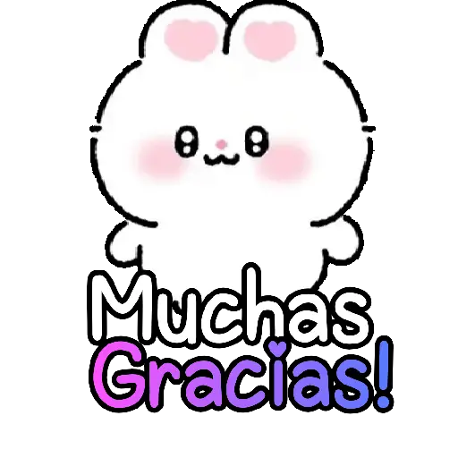 Bunny cute texto para chat 🐇💬 25