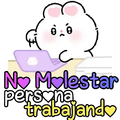 Bunny cute texto para chat 🐇💬 22