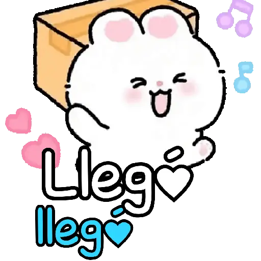 Bunny cute texto para chat 🐇💬 12