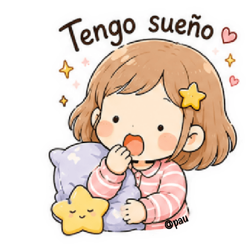 Luli a Mimir! ✨🎀💤