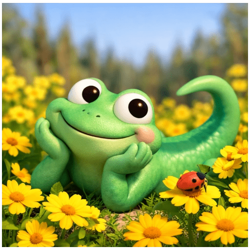 Tom Lizard Flores Amarillas 🌼🦎