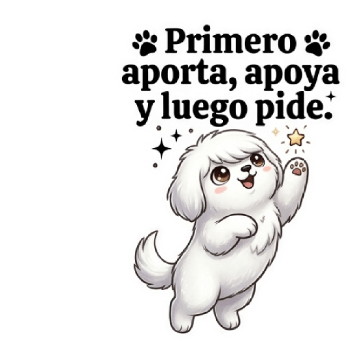 Perro Maltés blanco p/ Grupo 🐾