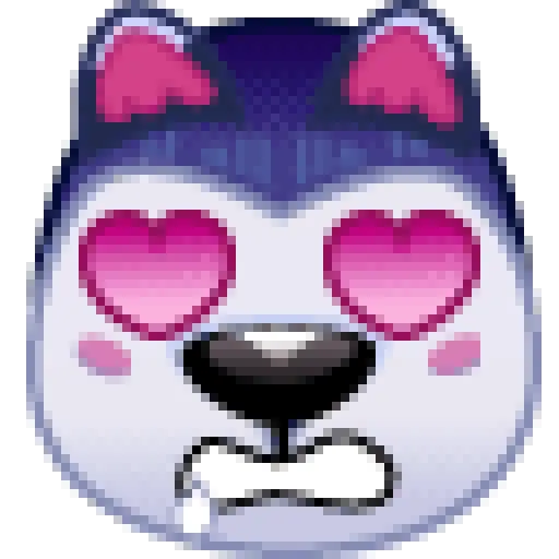 Perrito Husky emoji ✨