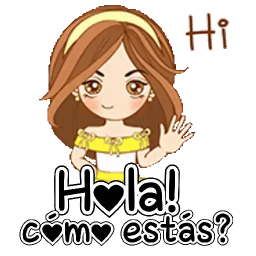 Girl Texto para el chat🌈✨🎀 13