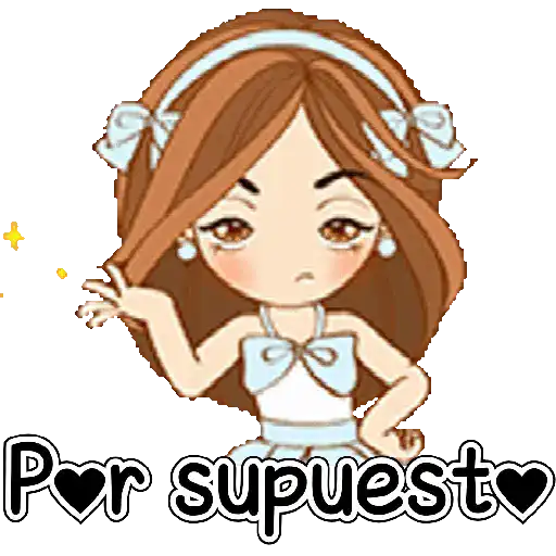 Girl Texto para el chat🌈✨🎀 9