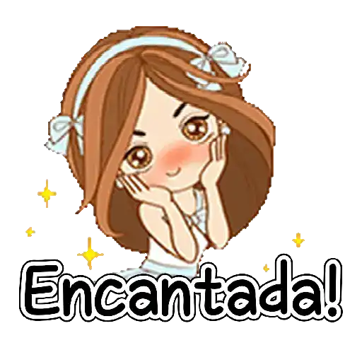 Girl Texto para el chat🌈✨🎀 11