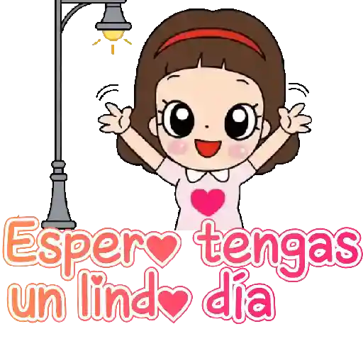 Niñita para el chat con texto💬 14