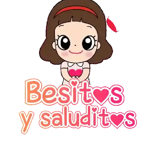 Niñita para el chat con texto💬 26