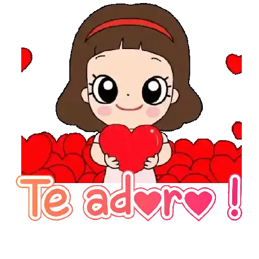 Niñita para el chat con texto💬 29