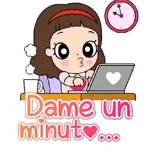 Niñita para el chat con texto💬 3