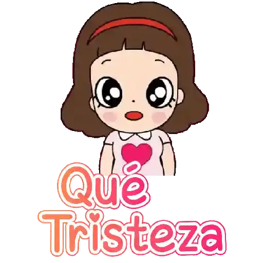 Niñita para el chat con texto💬 21