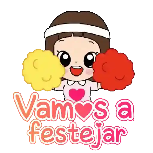 Niñita para el chat con texto💬 9