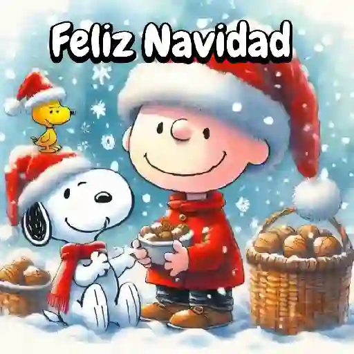 Snoopy en Navidad 🎄✨ 1