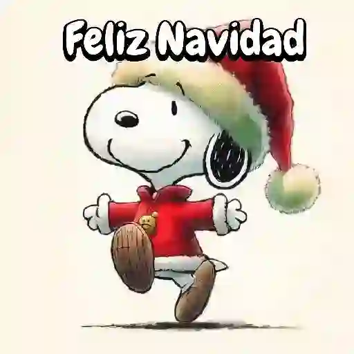 Snoopy en Navidad 🎄✨ 5