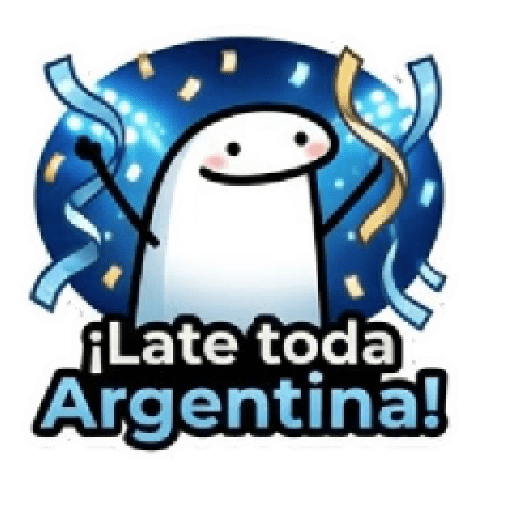 Argentina alentando FLORK 🇦🇷 10