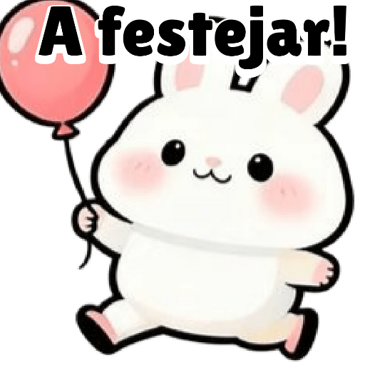Conejito Frases Kawai ✨🐰 7