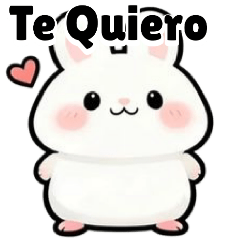 Conejito Frases Kawai ✨🐰 4