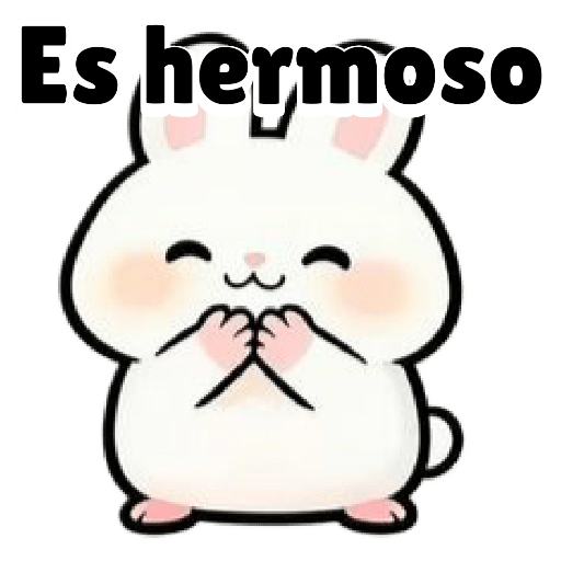 Conejito Frases Kawai ✨🐰 11