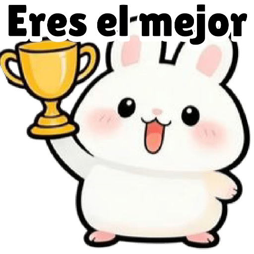 Conejito Frases Kawai ✨🐰 10