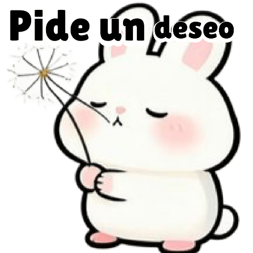 Conejito Frases Kawai ✨🐰 17