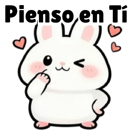 Conejito Frases Kawai ✨🐰 15