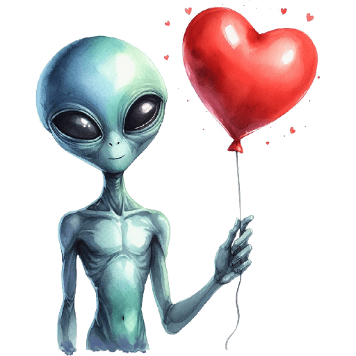 Alien Enamorado 👽❤️🛸