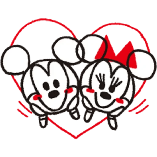 Mickey&Minnie Lovey Dovey ❤