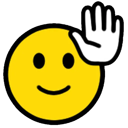 Emojis Amarillos con manos ✨🟡 5