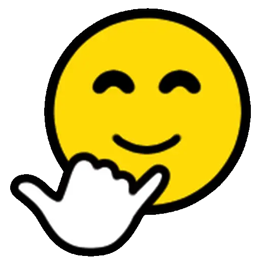 Emojis Amarillos con manos ✨🟡 21