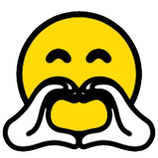 Emojis Amarillos con manos ✨🟡 22