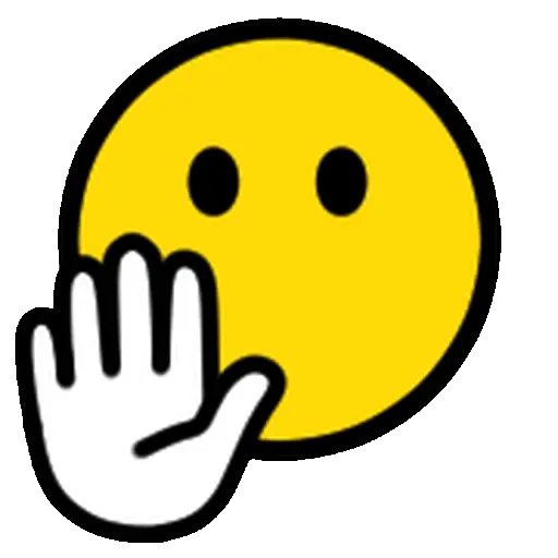 Emojis Amarillos con manos ✨🟡 23