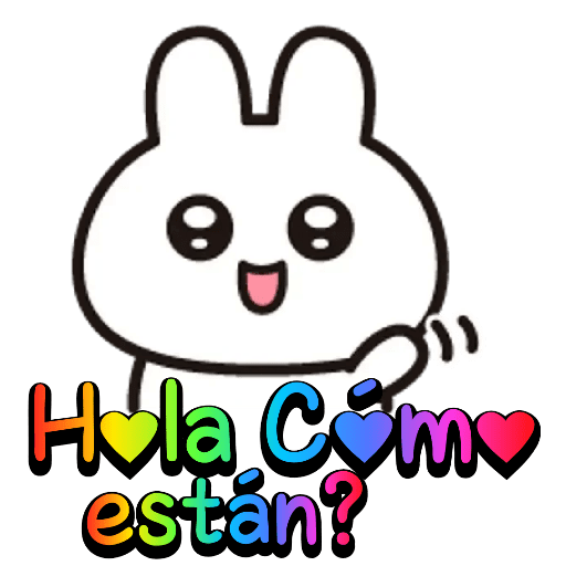 Rabbit Collor full text 💬🐇🥕🌈 1
