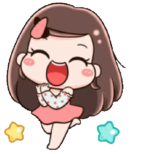 Niña cute Kawaii🎀🌈✨ 3