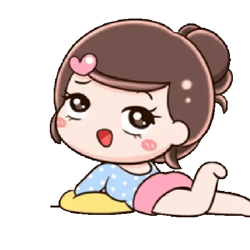 Niña cute Kawaii🎀🌈✨ 5