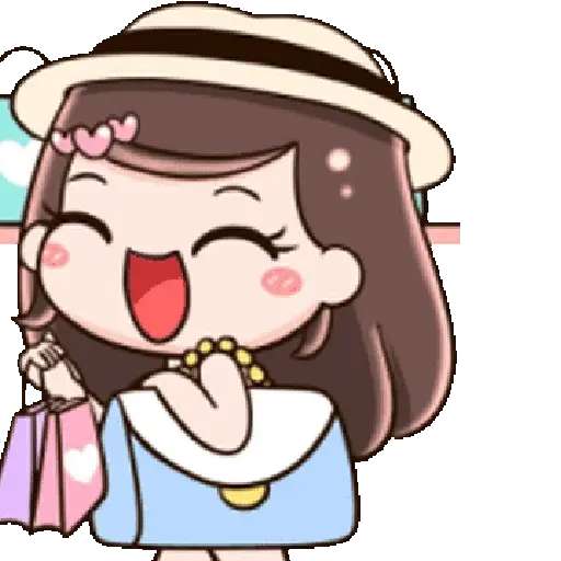 Niña cute Kawaii🎀🌈✨ 7