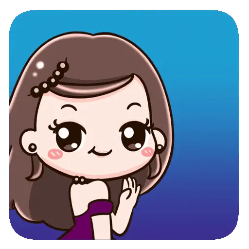 Niña cute Kawaii🎀🌈✨ 13