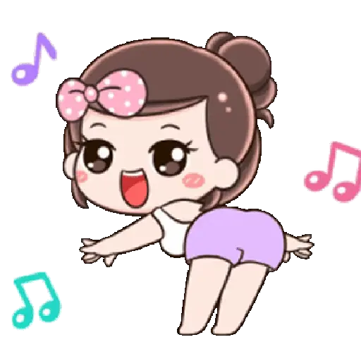 Niña cute Kawaii🎀🌈✨ 20