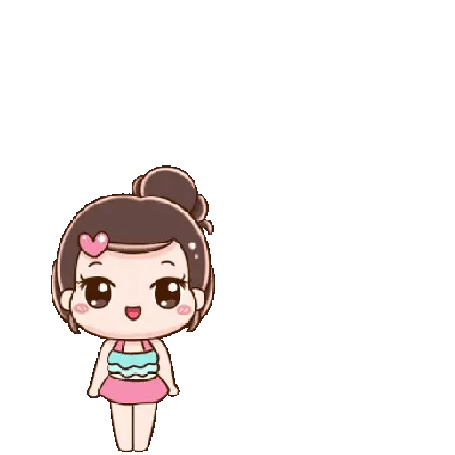 Niña cute Kawaii🎀🌈✨ 21