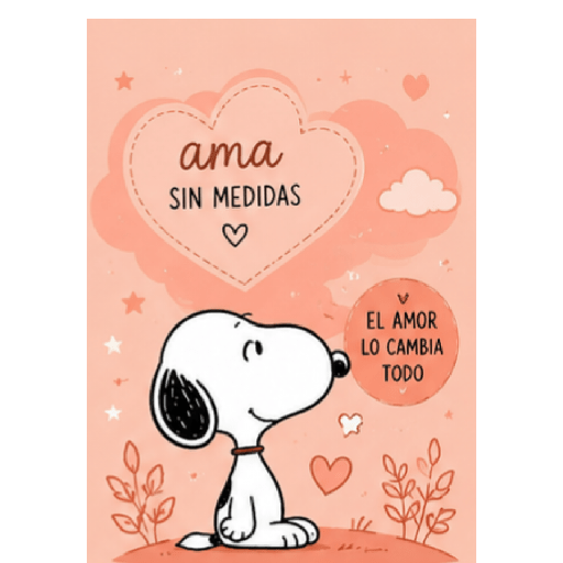 Snoopy Frases Bonitas 💬💓✨🌈🐾