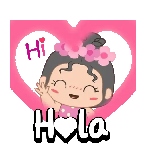 Niñita Kawaii para el chat ✨🌈💬