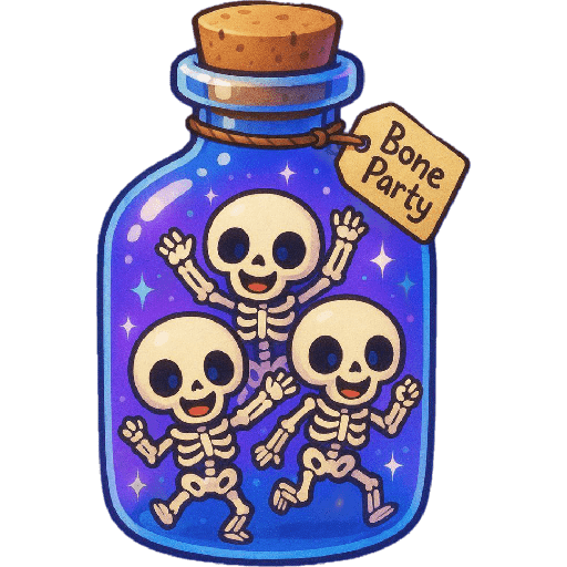Creepy Bottles 🕸️💀🕷️👻🎃