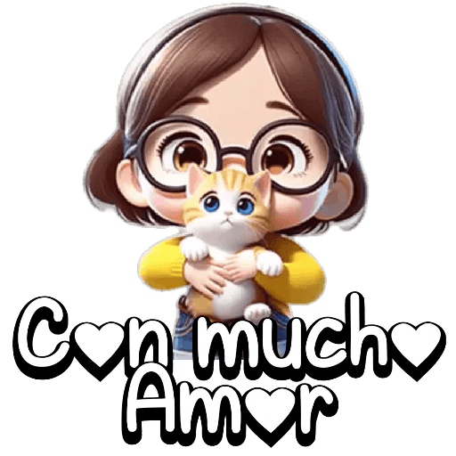 Niñita con texto para chat✨💬🎀 11